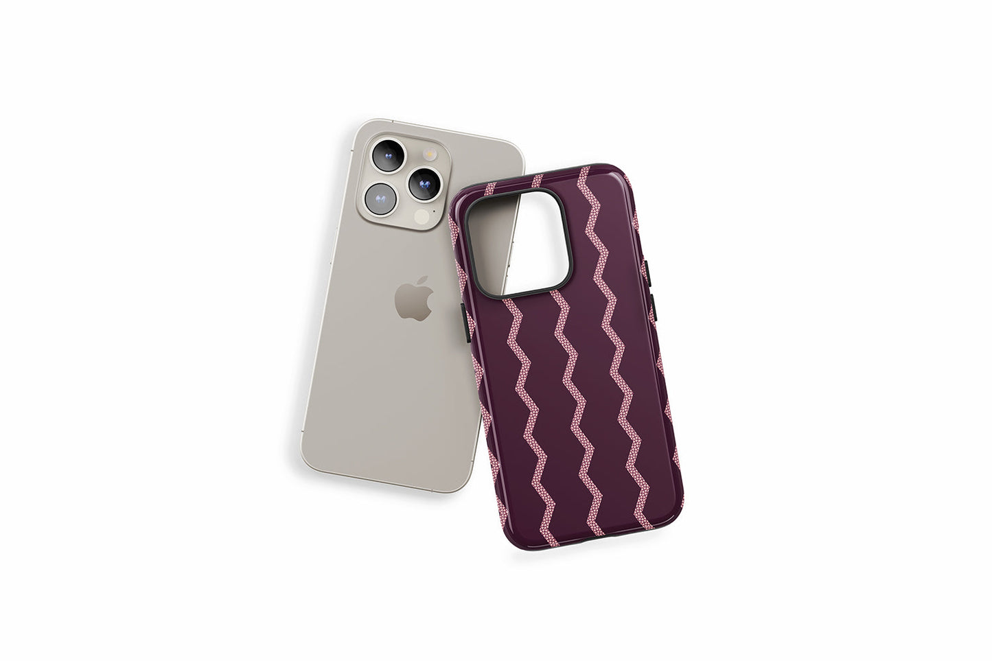 An example of our Magsafe compatible phone case with our Deep Purple design