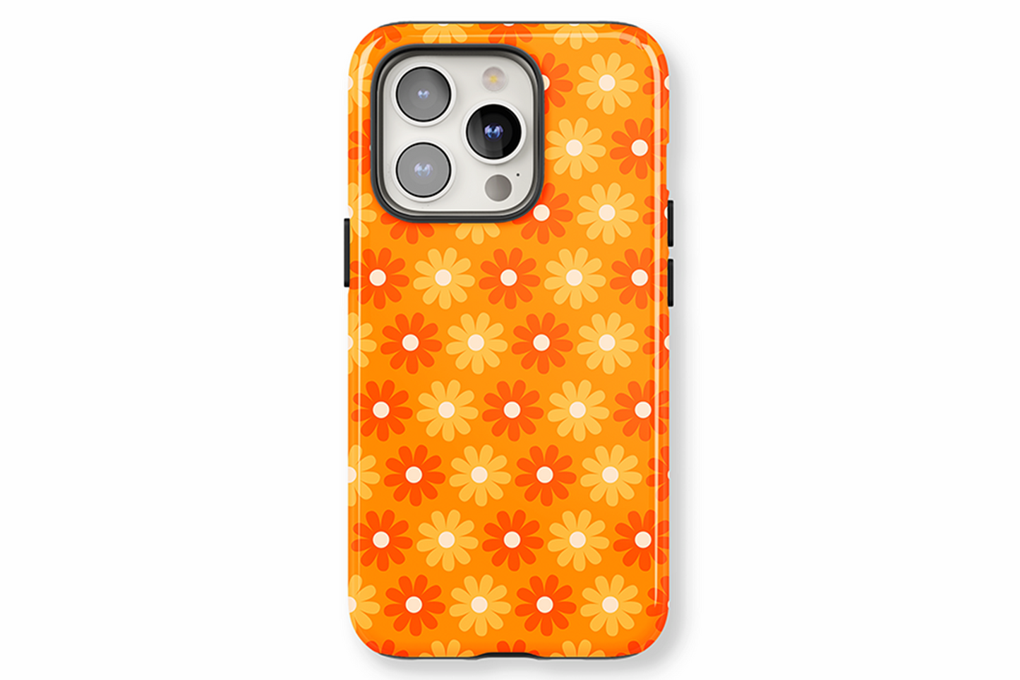 Flaming Daisy phone case