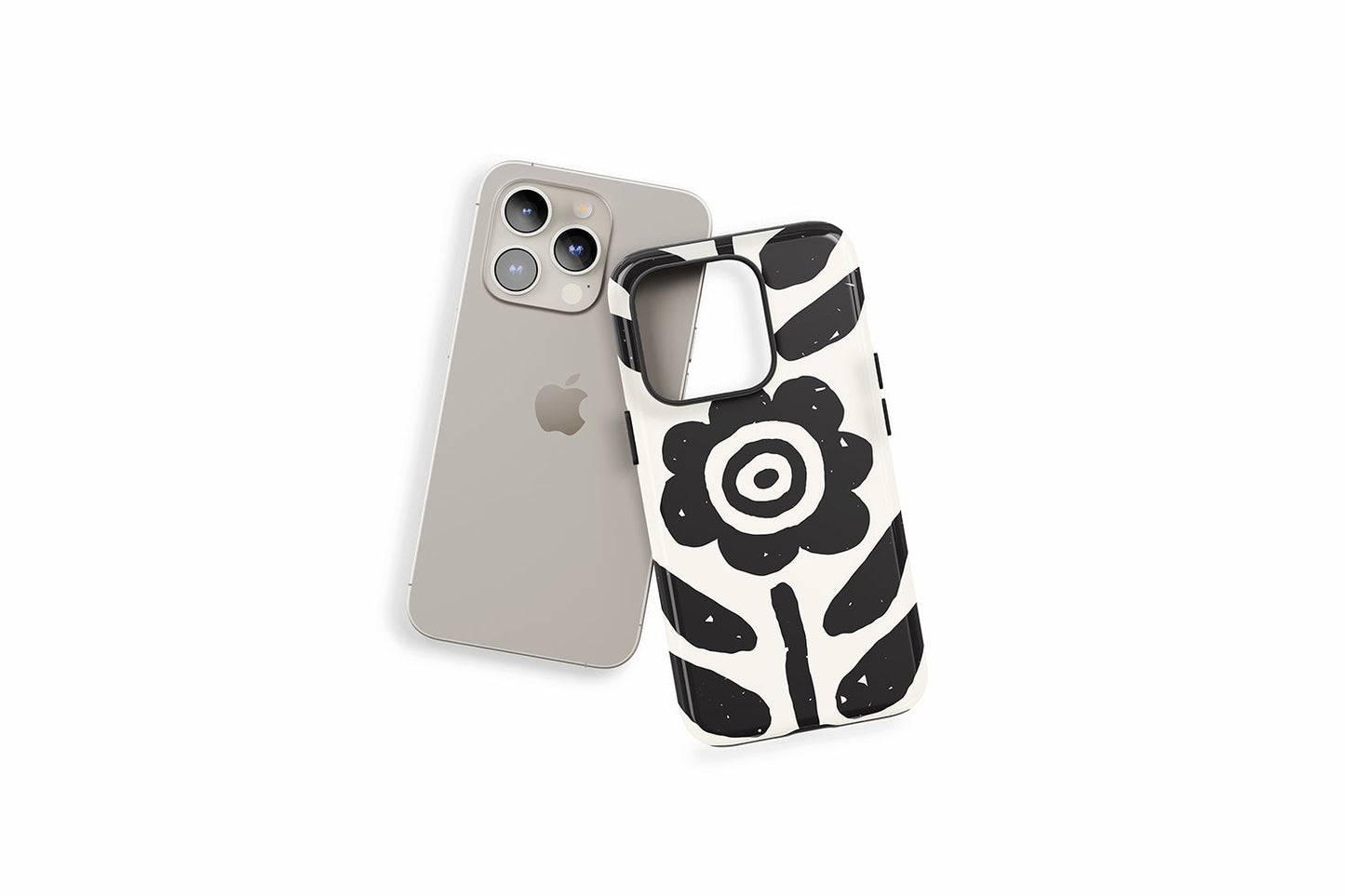 An example of our Magsafe compatible phone case with our Abstract Flower design