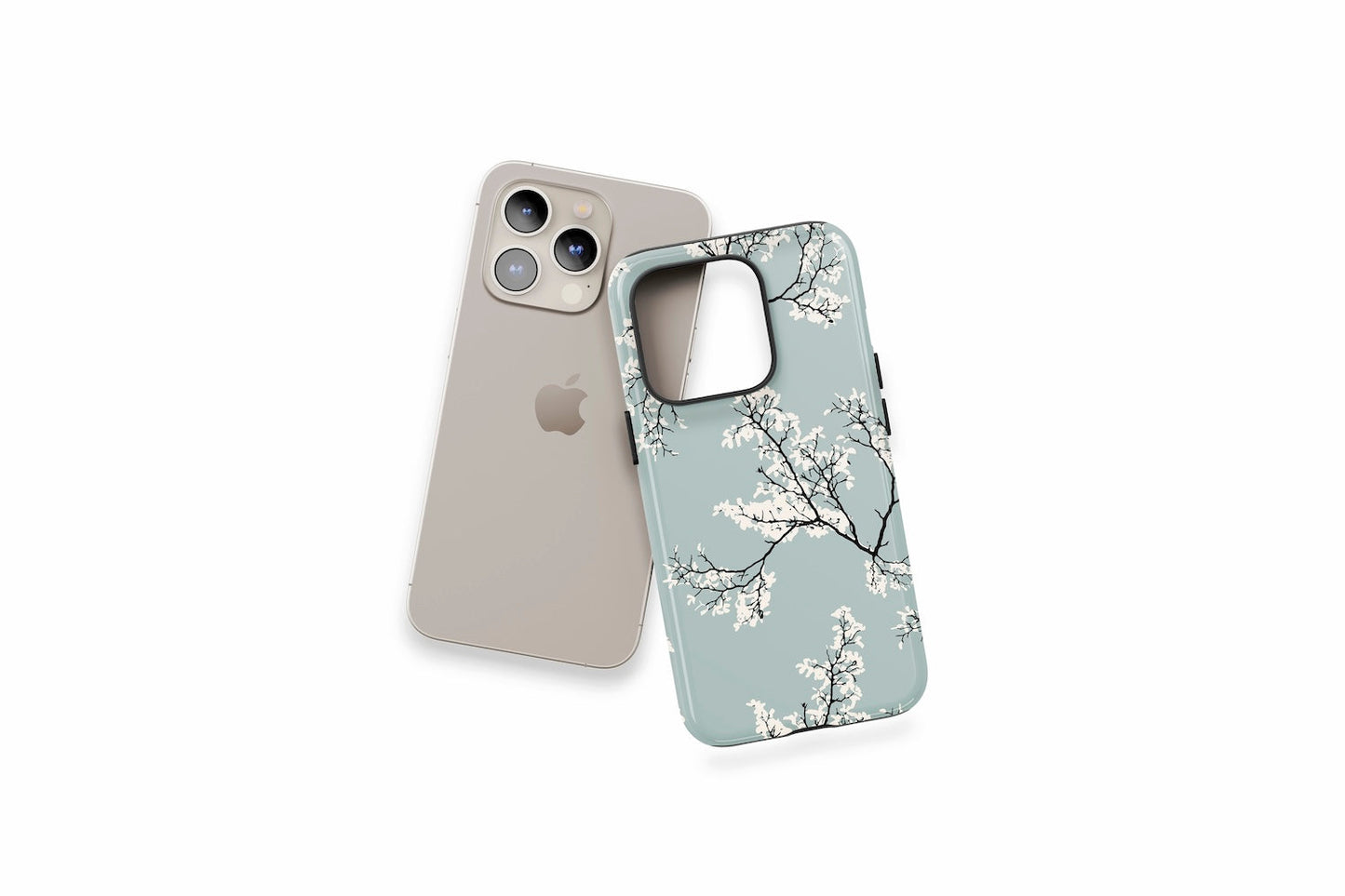 An example of our Magsafe compatible phone case with our Blossom design