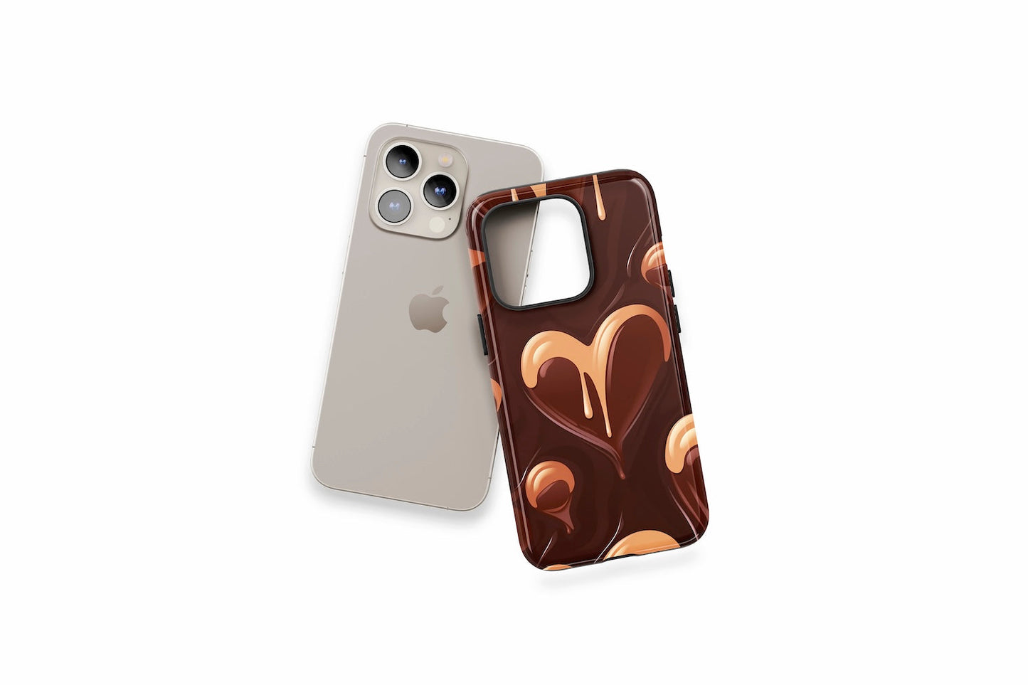 An example of our Magsafe compatible phone case with our Chocolate Lover design