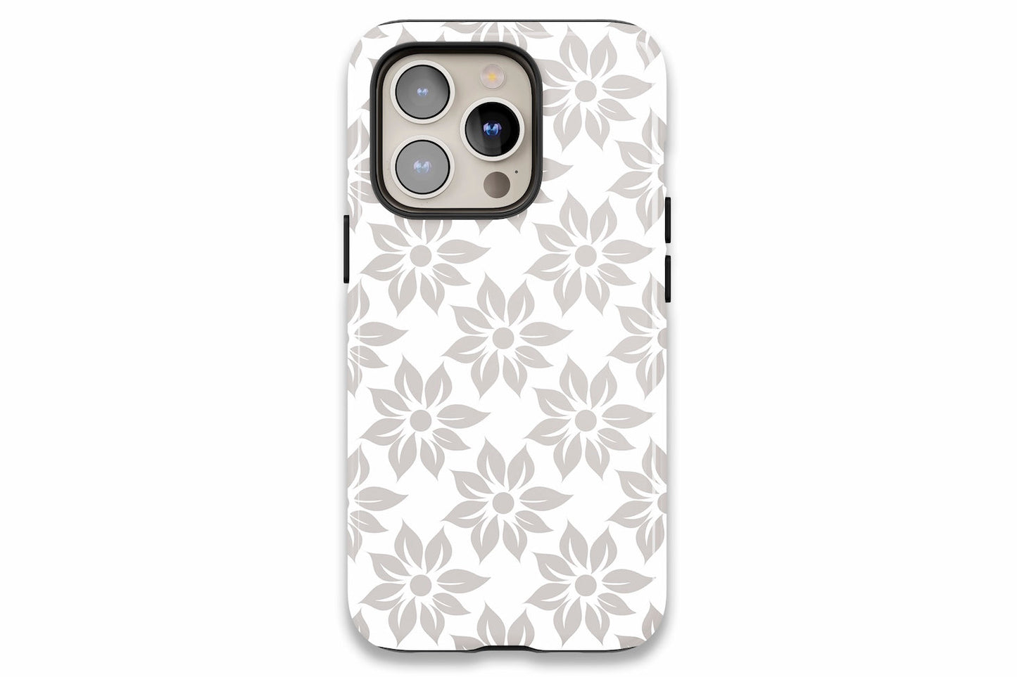 Neutral Bloom phone case