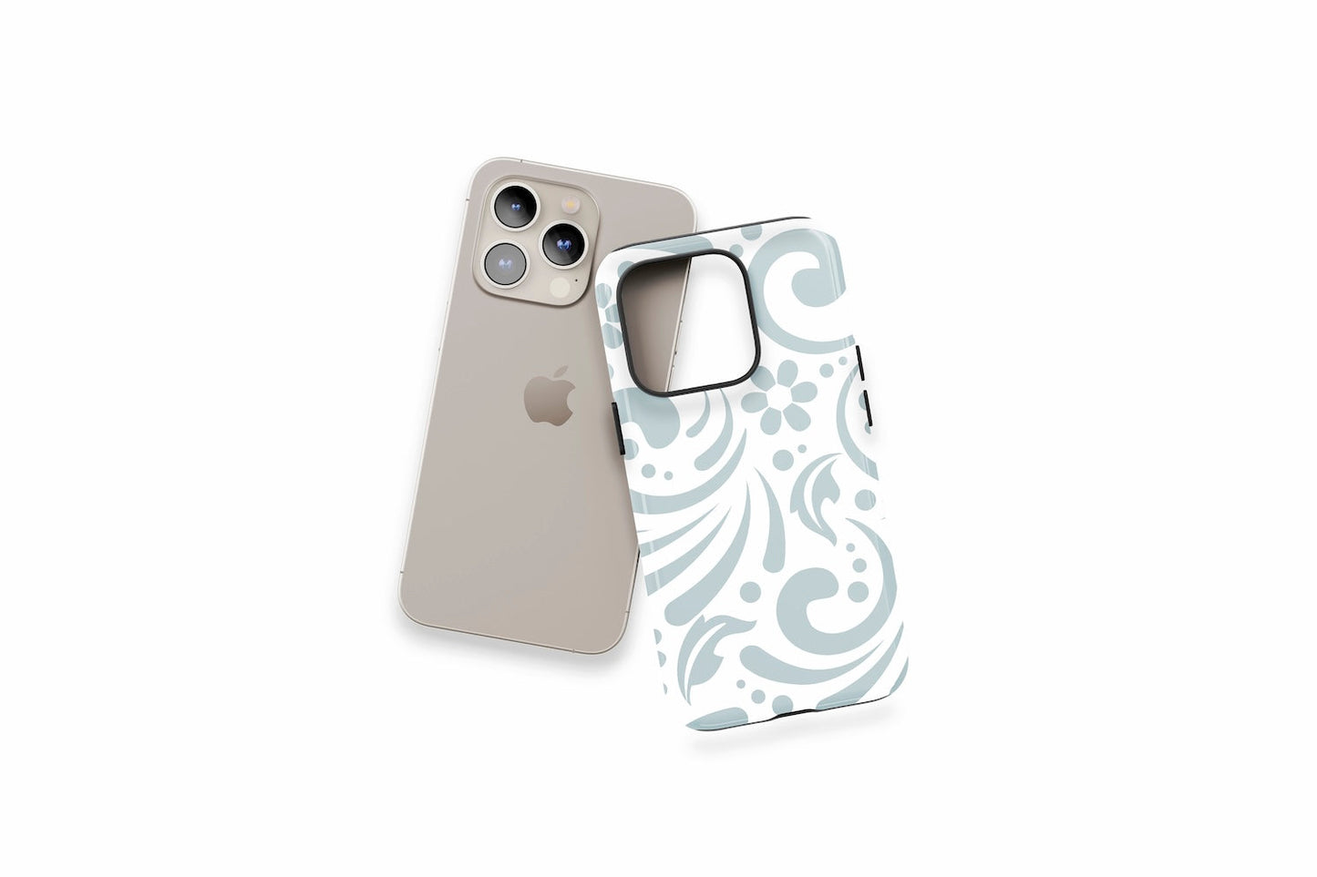 An example of our Magsafe compatible phone case with our Swirl design