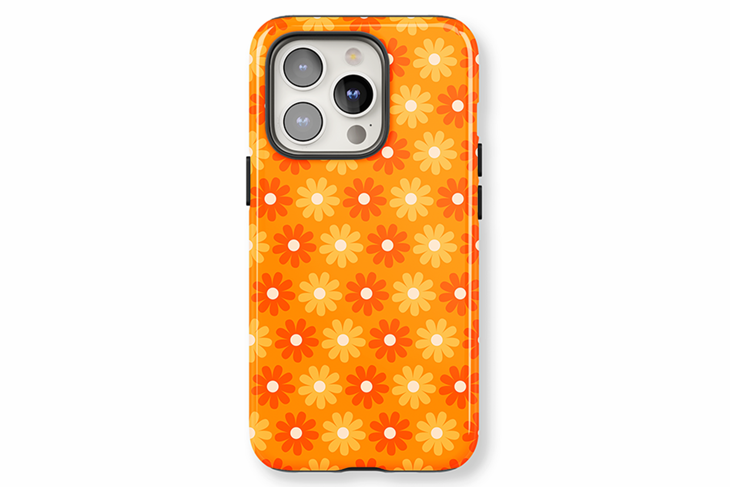 Flaming Daisy phone case