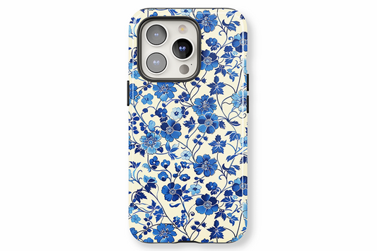 Floral Blues phone case