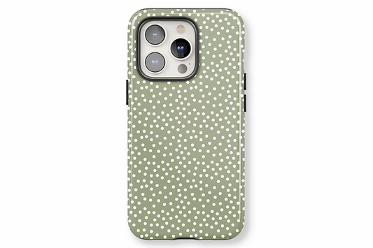 Green Dot phone case