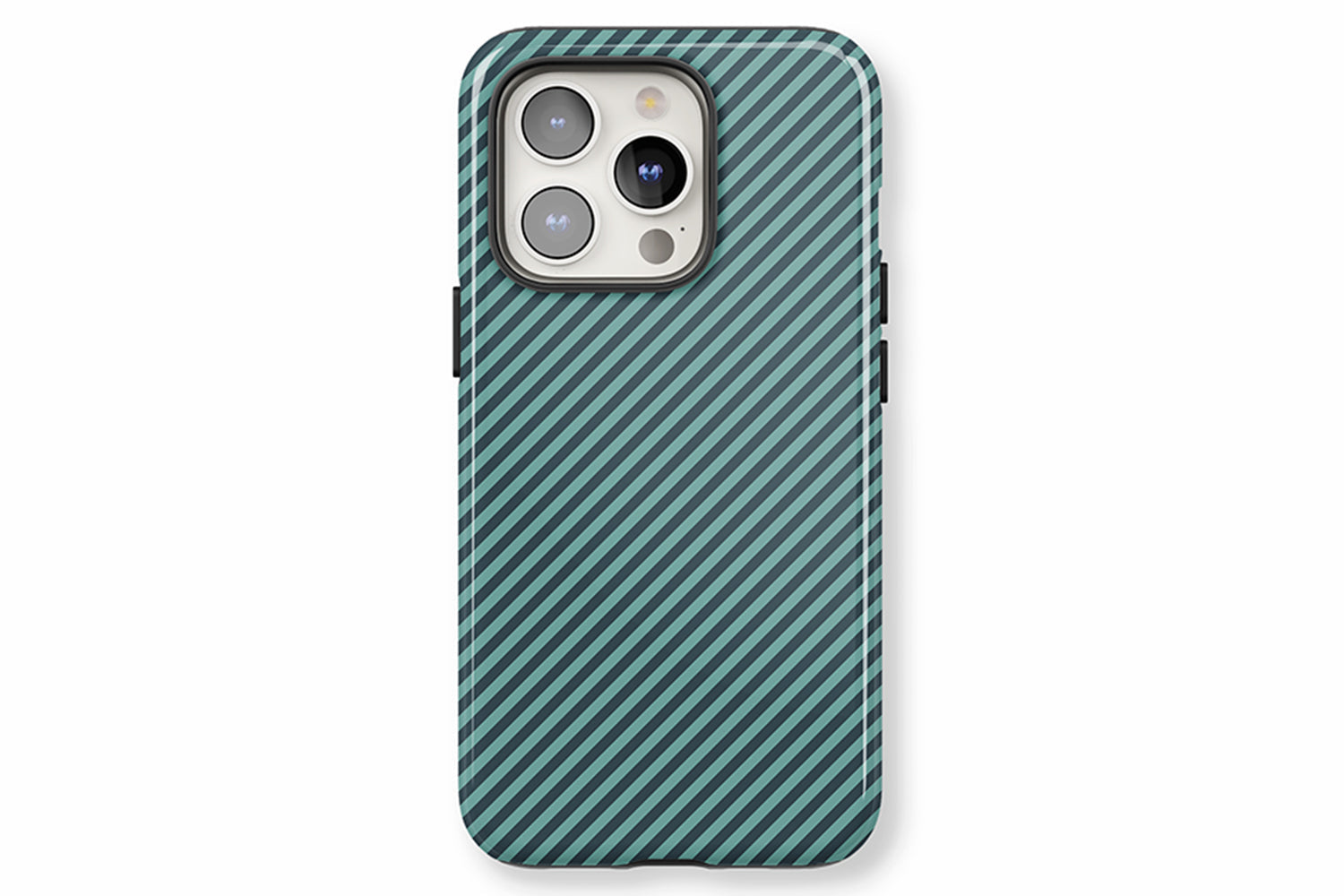 Green Stripe phone case