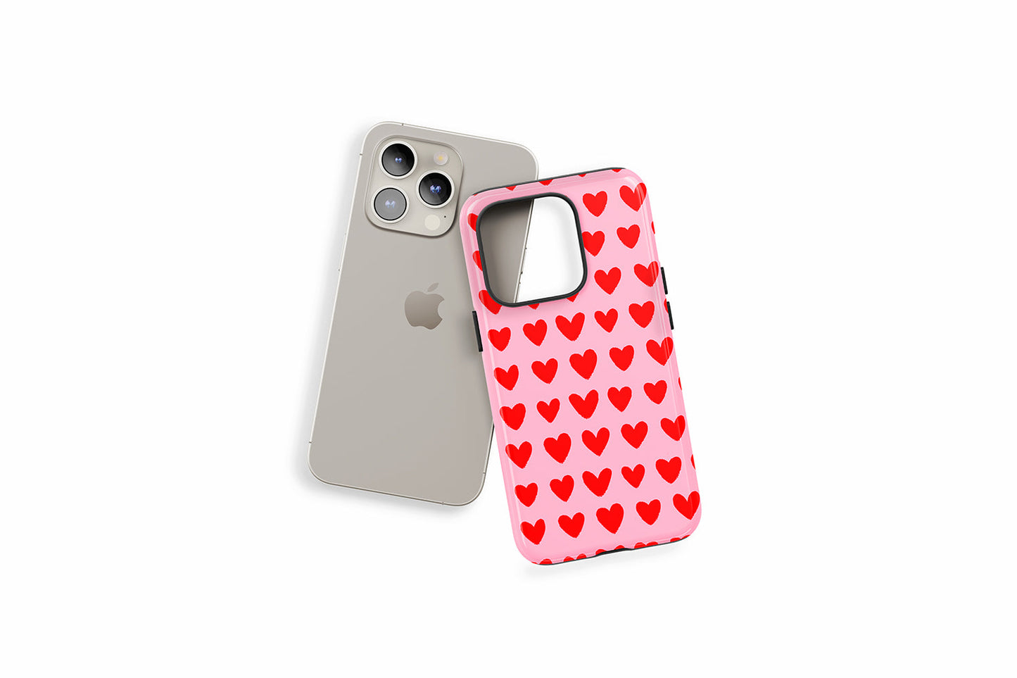 An example of our Magsafe compatible phone case with our Love design