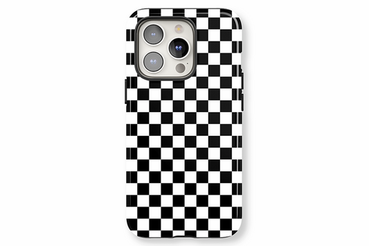 Mono Checkerboard phone case