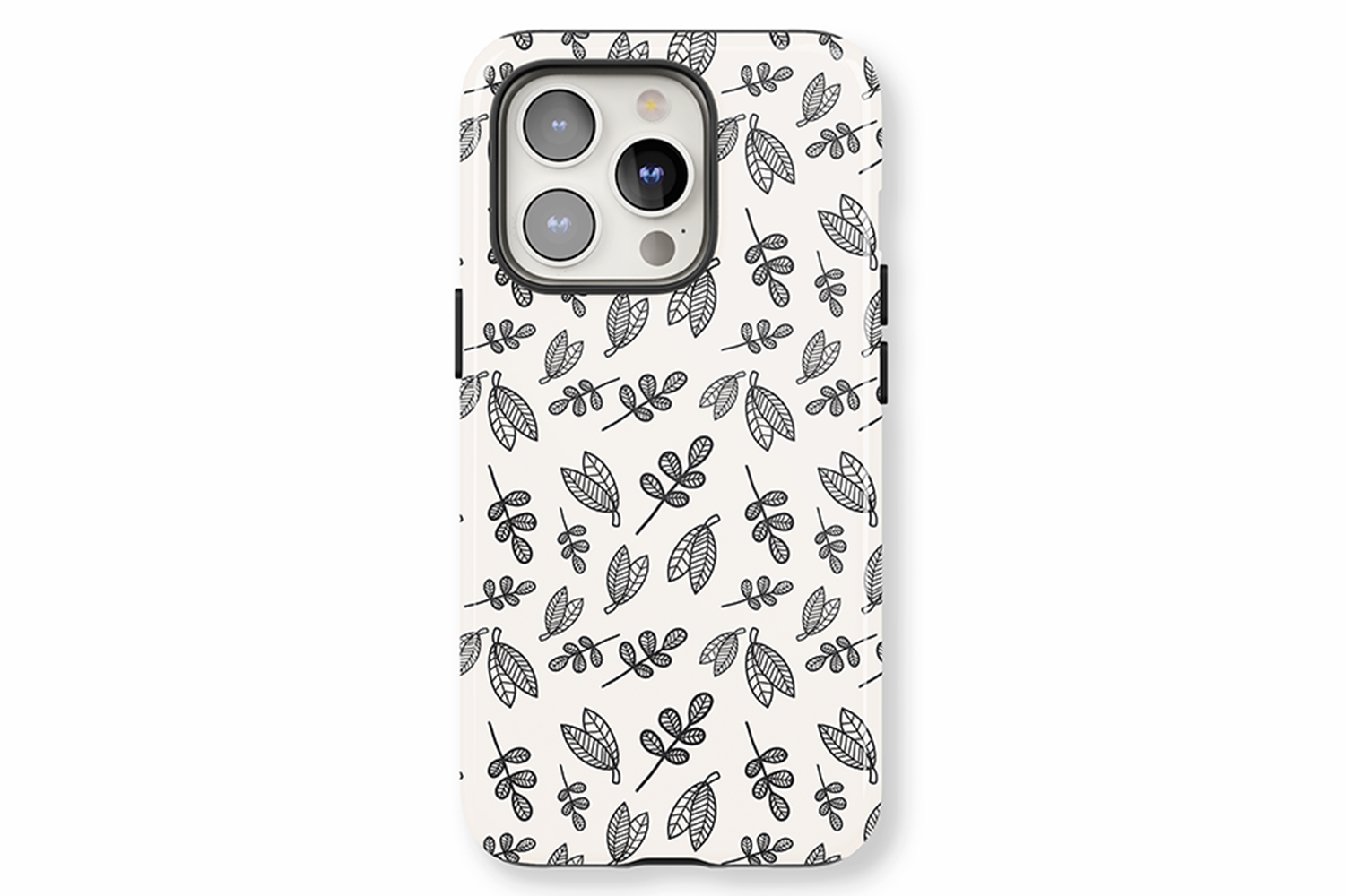 Mono Leaves phone case