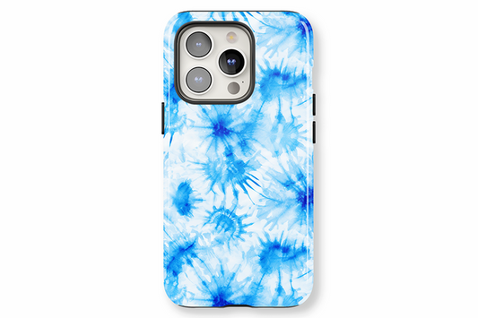 Tie Dye Blue phone case