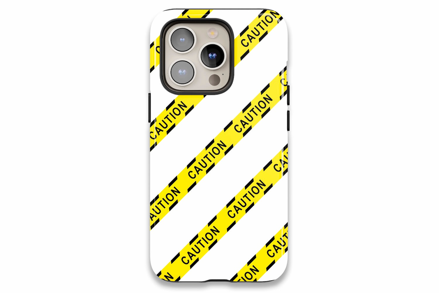 Caution phone case