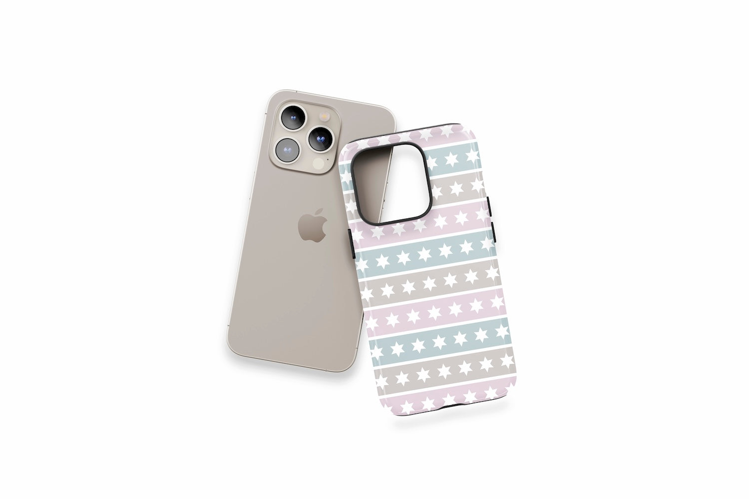 An example of our Magsafe compatible phone case with our Stars And Stripes design